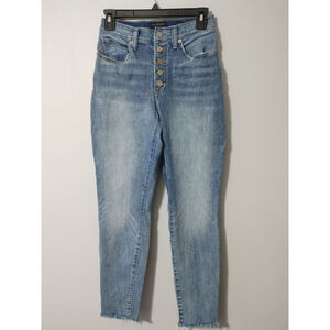 Women's Lucky Brand High Rise Bridgette Skinny Jeans Size 8/29 Light/Med Blue
